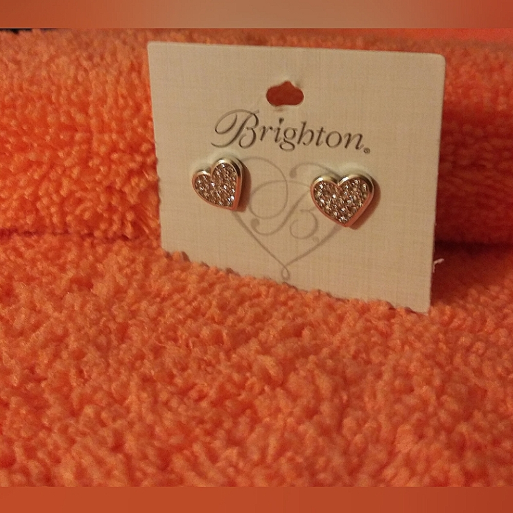 BRIGHTON Heart Stud Earrings